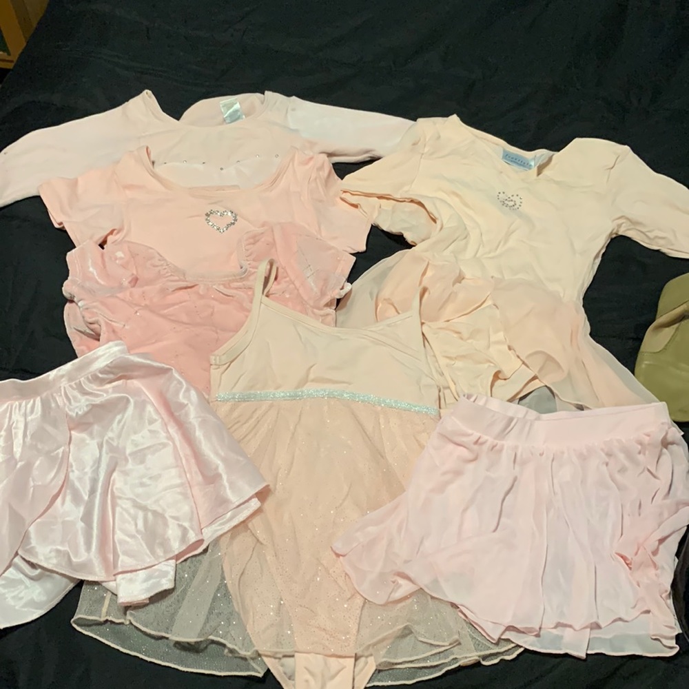 Dance clothes all size small 6 or 6x